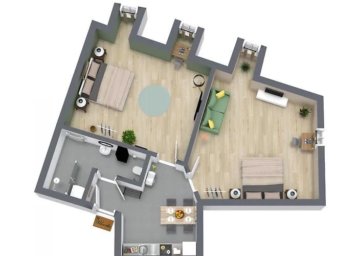 Emerald Design - Historic Center With Free Parking & Panoramic View By Hero Homes غراتس